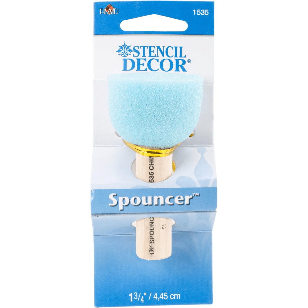 Large Spouncer Stencil Brush 1 3/4"