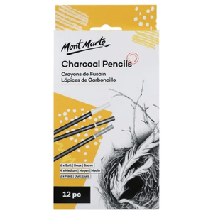 Charcoal Pencils 12pce