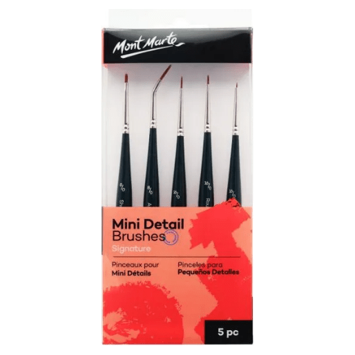 Mini Detail Brush Set 5pce