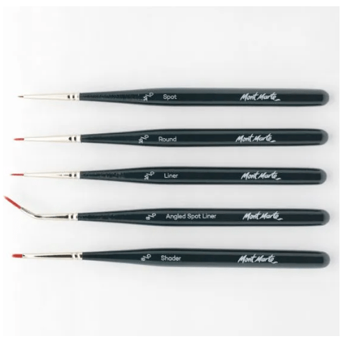 Mini Detail Brush Set 5pce