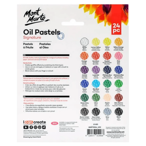 Oil Pastels 24pce