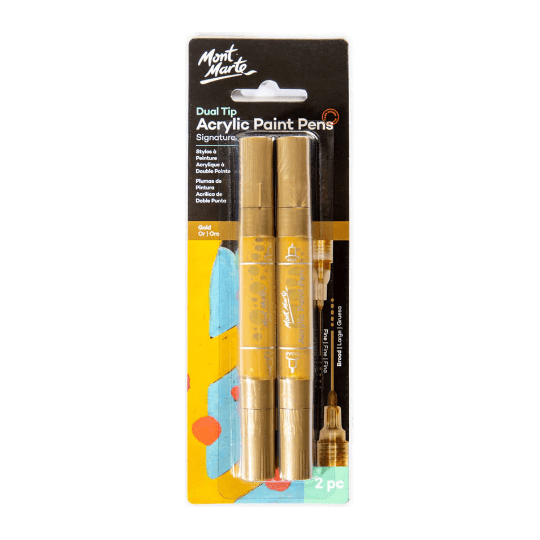 Acrylic Paint Pens Dual Tip 2pc