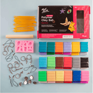 MM Make n Bake Polymer Clay Set 75pc