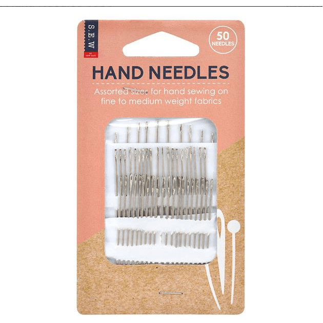 S.E.W Hand Needles assorted 50pc