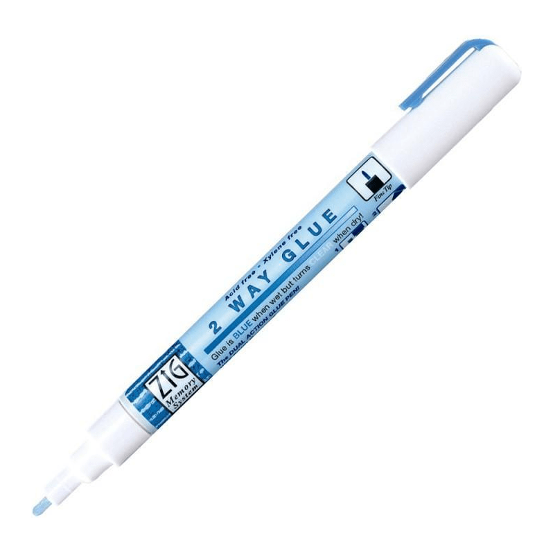 ZIG Memory System 2 Way Glue Pen - Fine 2mm (MSB20M)