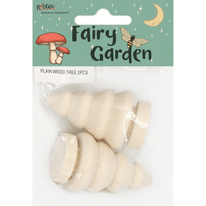 Wooden Fairy Garden Pieces - Various Designs & Sizes