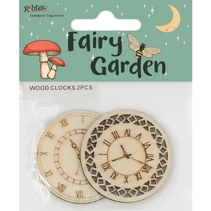 Wooden Fairy Garden Pieces - Various Designs & Sizes