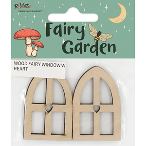 Wooden Fairy Garden Pieces - Various Designs & Sizes