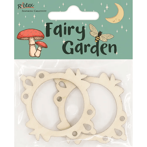 Wooden Fairy Garden Pieces - Various Designs & Sizes