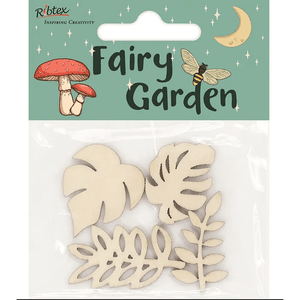 Wooden Fairy Garden Pieces - Various Designs & Sizes