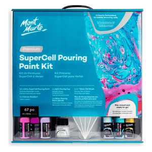 MM Supercell Pouring Paint Kit 67pc