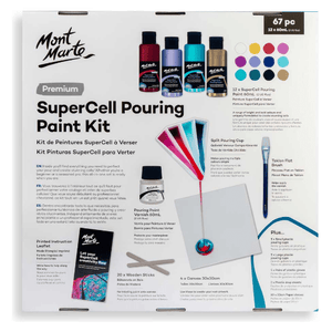 MM Supercell Pouring Paint Kit 67pc