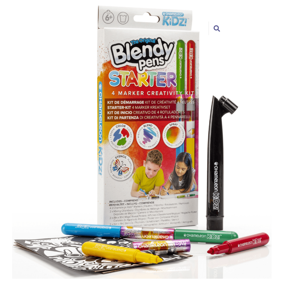 Chameleon Kidz Blendy Pens Starter Kit - 4pce - CRAFT2U