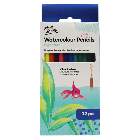 Watercolour Pencils 12pce