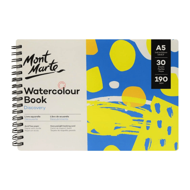 Watercolour Book 190gsm 30 Sheet