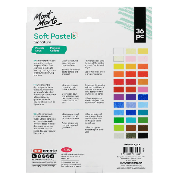 Signature Soft Pastels 36 Colours