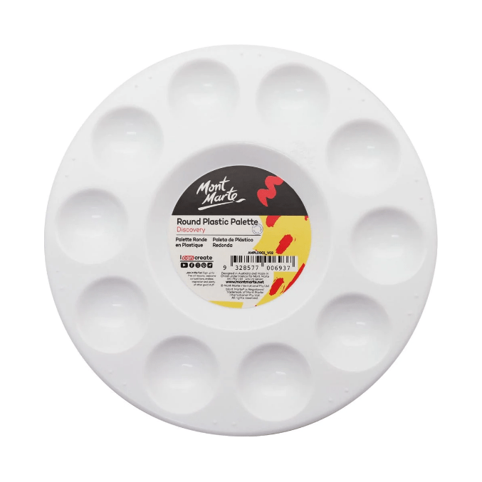 Round Plastic Palette 17cm