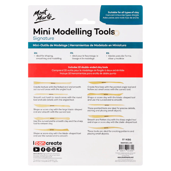 Mini Modelling Tools 10pce