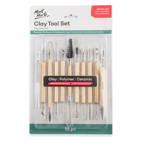 Clay Tool Set 11pce