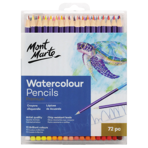 Watercolour Pencils 72pc