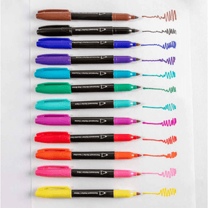 Permanent Markers Premium 12pc