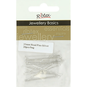 Head Pins 35mm x 20pc