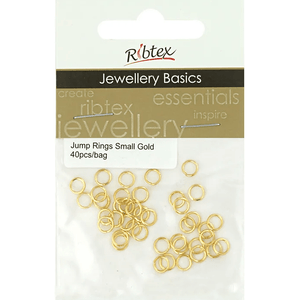 Jump Rings 4mm Ribtex 40pc