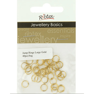 Jump Rings 7mm Ribtex 40pc