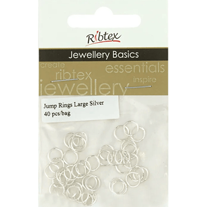 Jump Rings 7mm Ribtex 40pc