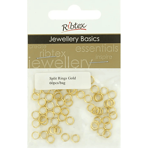 Split Rings 6mm 60pc Ribtex