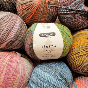 Patons Sierra 8PLY 150g