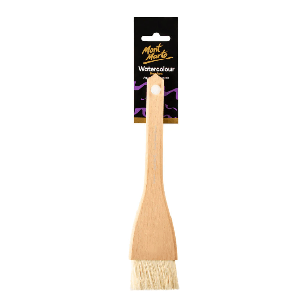 Watercolour Goat Hair Pine Wood Brush Premium