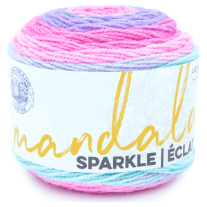 Lion Brand Mandala Sparkle Yarn Sold As A 3 Pack