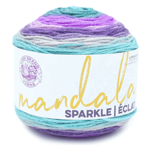 Lion Brand Mandala Sparkle Yarn Sold As A 3 Pack