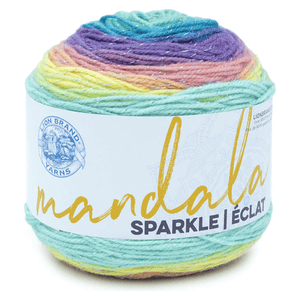 Lion Brand Mandala Sparkle Yarn Sold As A 3 Pack