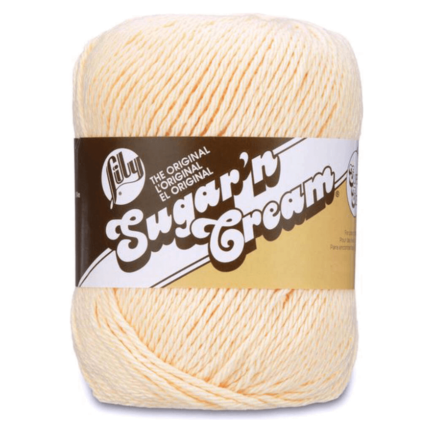 Lily Sugar'n Cream Yarn  Solids Super Size (22 Colours) - CRAFT2U