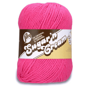 Lily Sugar'n Cream Yarn  Solids Super Size (22 Colours) - CRAFT2U