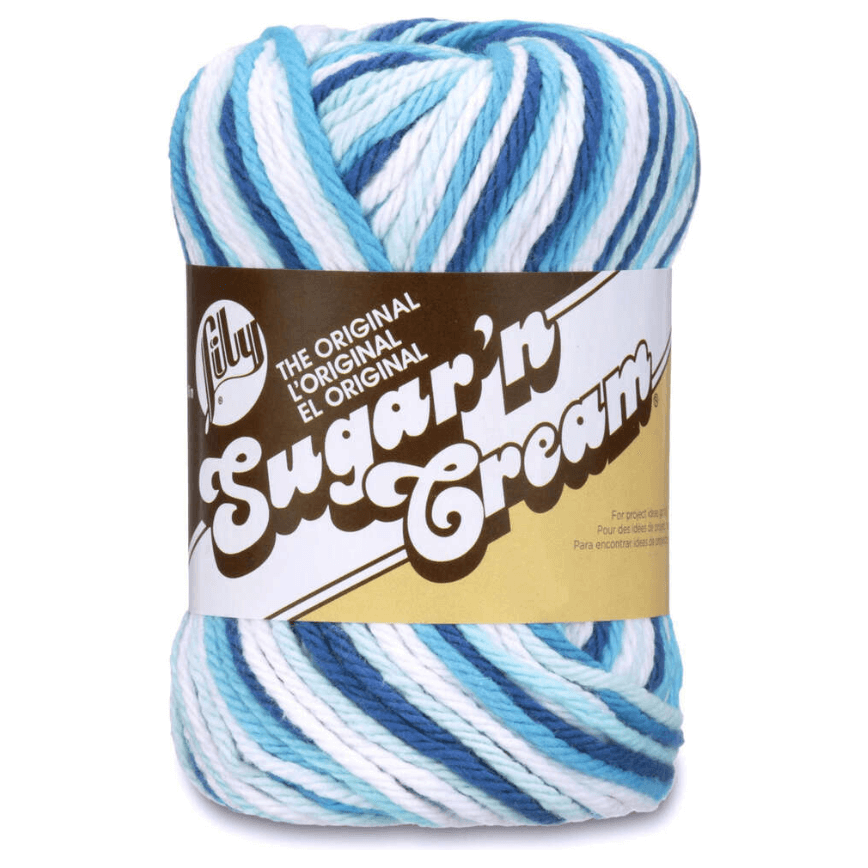 Lily Sugar'n Cream Yarn Ombres Super Size  (30 Colours) - CRAFT2U