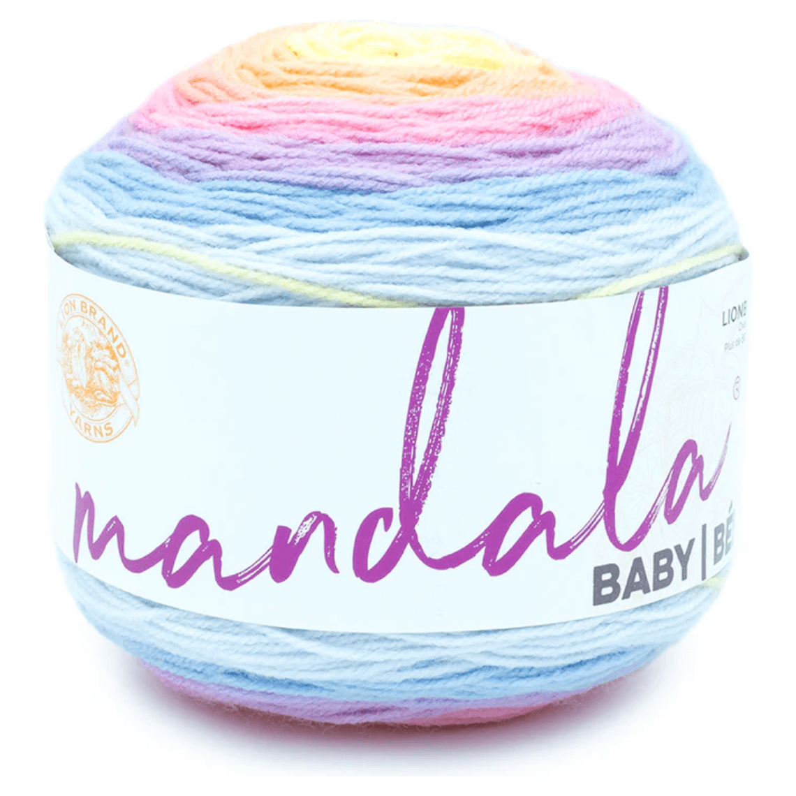 Lion Brand Mandala Baby Yarn Sold As A 3 Pack