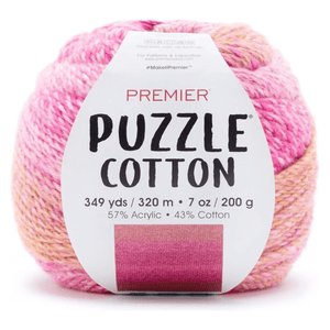 Premier Puzzle Cotton Yarn Sold As A 3 Pack