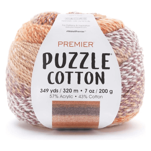 Premier Puzzle Cotton Yarn Sold As A 3 Pack