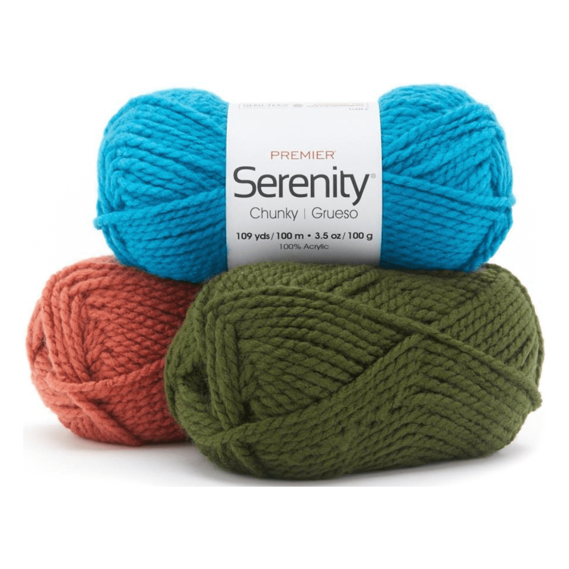 Premier Serenity Chunky Yarn Sold As A 3 Pack