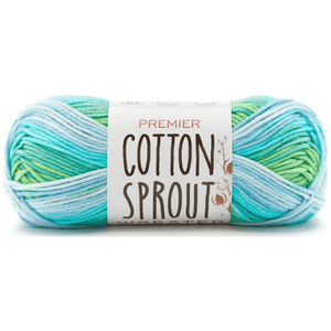 Premier Cotton Sprout Worsted Multi Yarn Sold As A 3 Pack