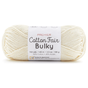 Premier Cotton Fair Bulky Yarn Sold As A 3 Pack