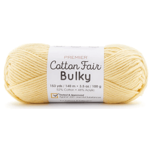 Premier Cotton Fair Bulky Yarn Sold As A 3 Pack