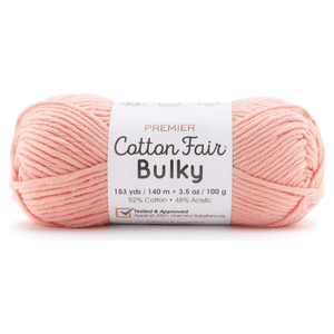 Premier Cotton Fair Bulky Yarn Sold As A 3 Pack