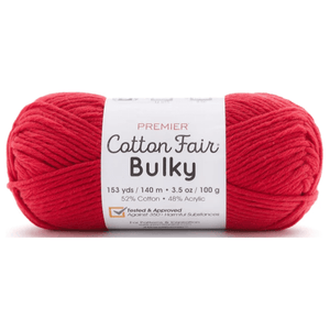 Premier Cotton Fair Bulky Yarn Sold As A 3 Pack