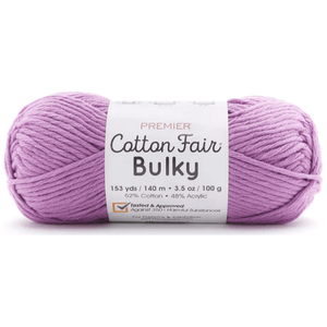 Premier Cotton Fair Bulky Yarn Sold As A 3 Pack