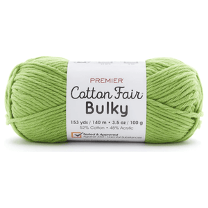 Premier Cotton Fair Bulky Yarn Sold As A 3 Pack