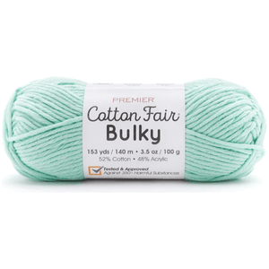 Premier Cotton Fair Bulky Yarn Sold As A 3 Pack